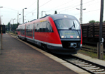 Der VT 642 folgt der S-Bahn in Richtung Dresden 